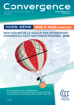 Hors-srie N17 - non membre - Indicateurs de la valeur des entreprises : donnes du cot des fonds propres - Mise  jour 30/06/2025